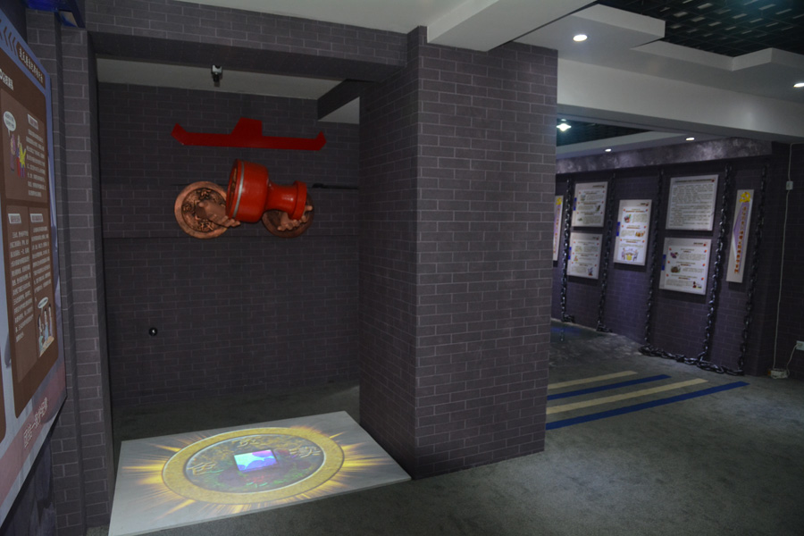 第二展區金錢陷阱互動場景 第二展區金錢陷阱互動場景